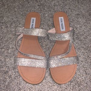 Steve Madden Sparkle Sandals 7M